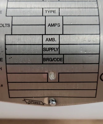 USED BALDOR 25A046Z034