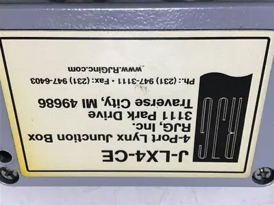 USED RJG INC. J-LX4-CE