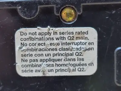 USED SQUARE D QOB360