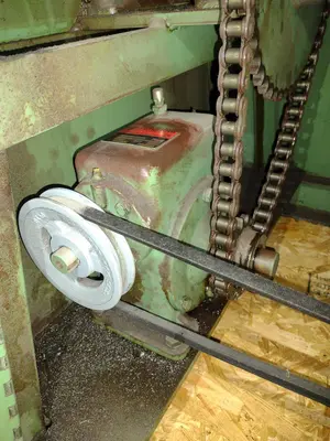 5,000 LB X 24" X 60" OD BRADBURY MOTORIZED COIL REEL UNCOILER: YOBRO #24950