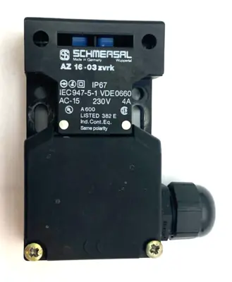 Used Schmersal AZ 16-03zvrk-M20 Safety Interlock Switch Relays & Switches Michigan US | Maverick Industrial Sales #1461054