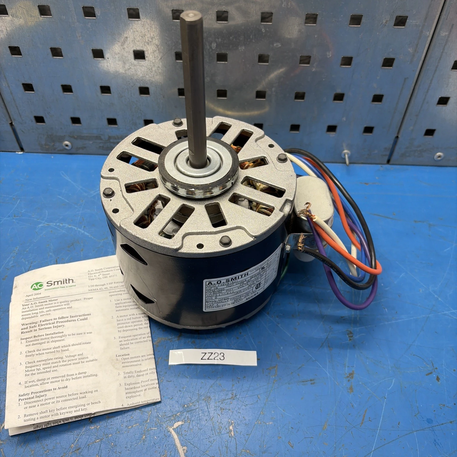 New | in-Stock AO Smith AO Smith F48V81A01 HVAC Parts and Equipment Indiana US | J&J Industrial Supply #1283560