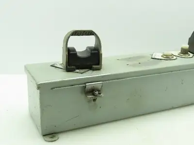 Hoffman Electrical Operator Enclosure W/ Banner Touch Sensor & Indicator Light