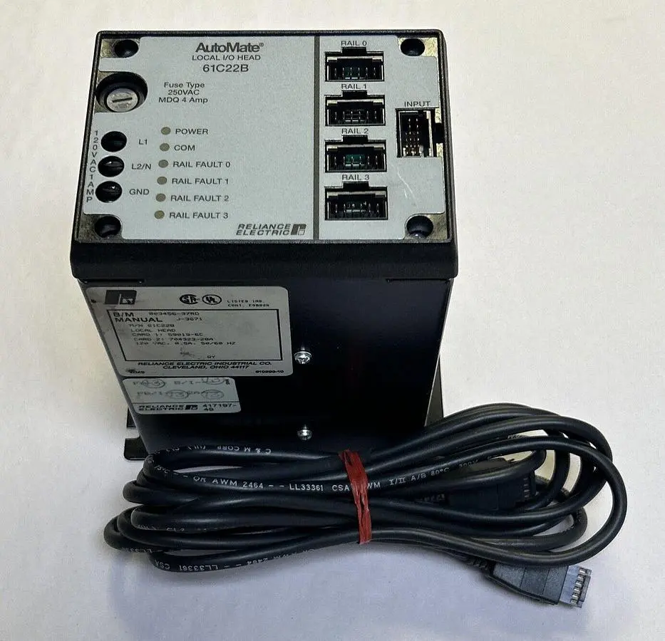 Used RELIANCE ELECTRIC 61C22B Industrial Controls Ohio US | Surplus Asset Holdings #1242739