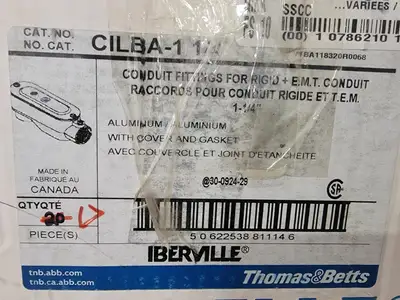 NEW THOMAS & BETTS CILBA- 1-1/4