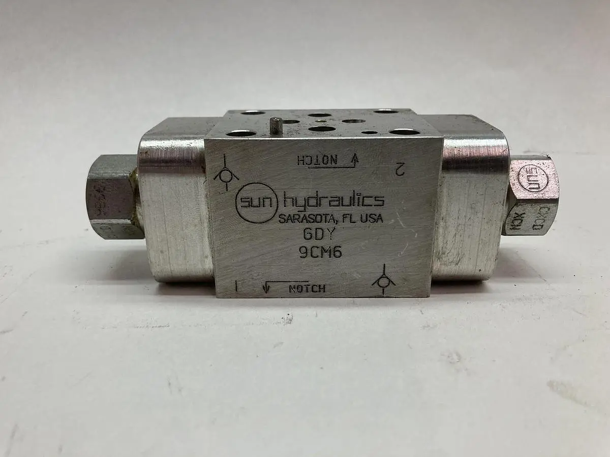 Used SUN HYDRAULICS GDY 9CM6 Pump & Valve Parts Ohio US | Surplus Asset Holdings #1246298