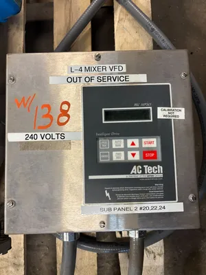 USED PERMA-SAN Stainless Steel Mixing Tank