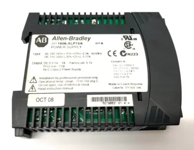 Used Allen-Bradley 1606-XLP15A DIN Rail Power Supplies Michigan US | Maverick Industrial Sales #1493878