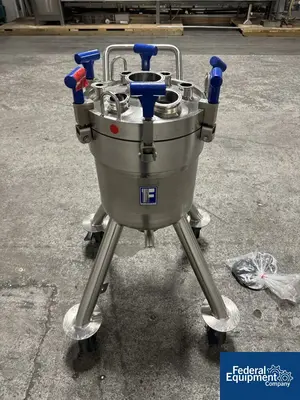 USED Feldmeier 6 Gal Feldmeier Receiver Tank, 316L S/S, 60#