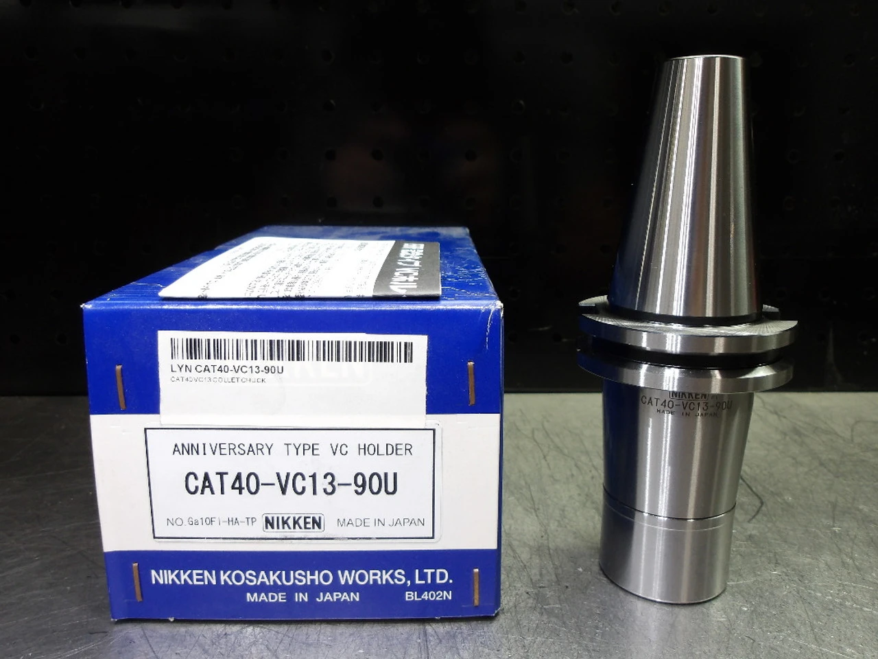 Nikken CAT40 VC13 Collet Chuck 90mm Pro CAT40-VC13-90U (LOC1668A)