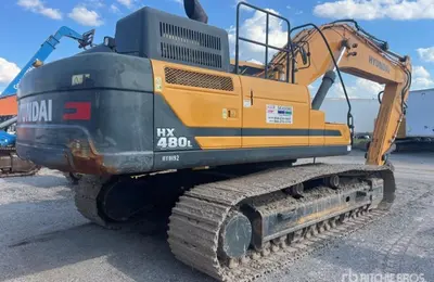 Used 2021 HYUNDAI HX480L Excavators Illinois US | Mitsubishi HC Capital America #74735