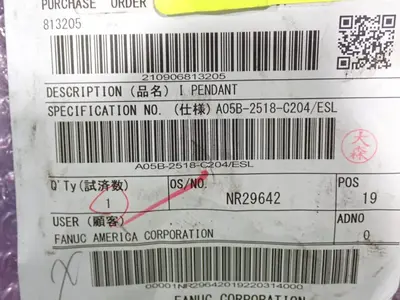 USED FANUC A05B2518C204#ESL