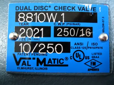 NEW ValMatic 8810W.1