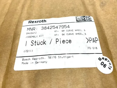 NEW BOSCH REXROTH CURVE WHEEL 45 DEGREE LATERAL GUIDE VF+ 90