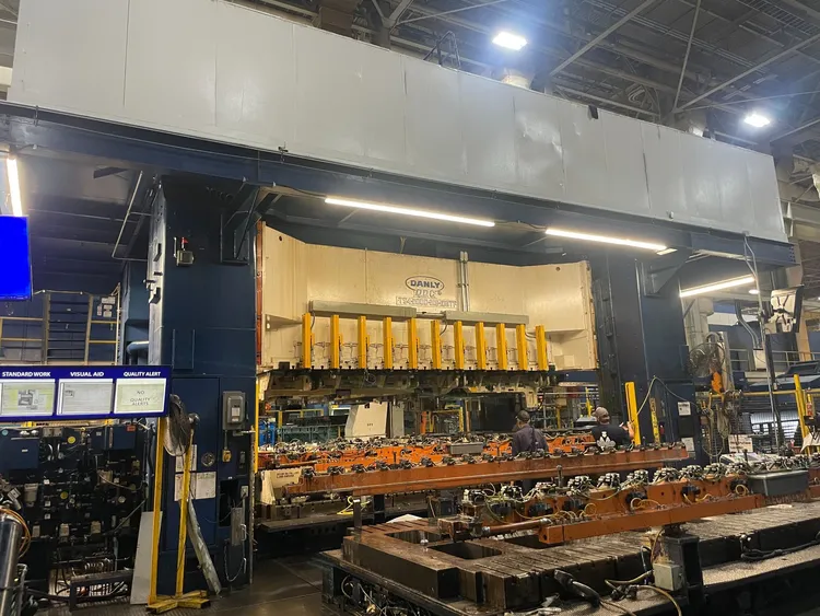 Used 1986 DANLY TS4-2000-216-108 Straight Side Presses Ontario CA | International Machinery #779791