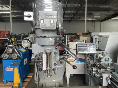 BRIDGEPORT SERIES 1 2HP 9"x48" MILLING MACHINES, VERTICAL | Wheeler Machinery Sales (2)