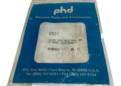 NEW PHD 67923-1 PROXIMITY SWITCH 679231