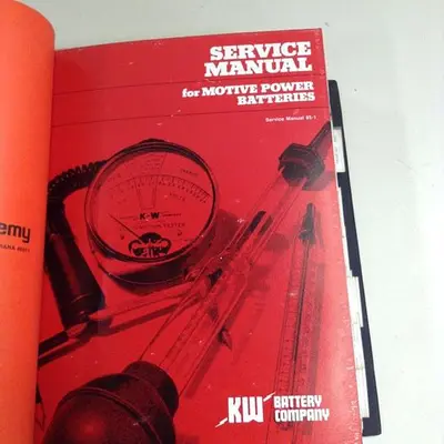 USED CLARK EQUIPMENT SCR MANUALS
