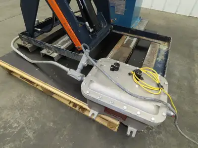 Explosion Proof Hydraulic Scissor Lift Table 2000lb 36" Travel 24x48" Top 3Ph