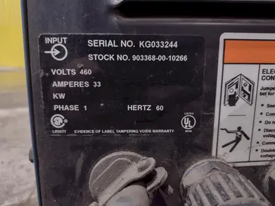 150 AMP MILLER ECONOTIG - AC/DC TIG WELDER POWER SOURCE: STOCK #23028