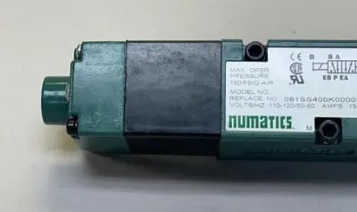 Used NUMATICS 081SS400K000030 Solenoid Valves Ohio US | Surplus Asset Holdings #1246566