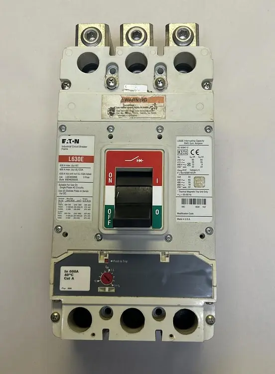 Used EATON LGE3630NN Miscellaneous Equipment (Electrical & Power) | Surplus Asset Holdings #1202769