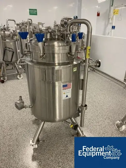 Used Pure-Flo Precision 200 Liter Pure-Flo Precision Reactor, S/S Reactors Ohio US | Federal Equipment Company #141513