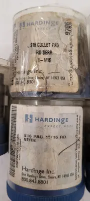 Used HARDINGE S16 COLLET PAD Misc Industrial Equipment Kentucky US | Aucto #687444