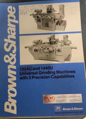 USED BROWN & SHARPE 1024U