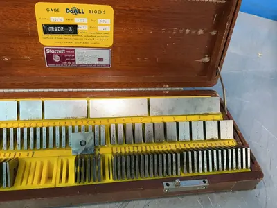 Used STARRETT 1223 Gage Blocks Ohio US | HGR 24 #1251173