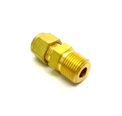 B-600-1-6 | Swagelok  Brass Straight Compression Fitting 3/8" Tube to 3/8" NPT - New Other