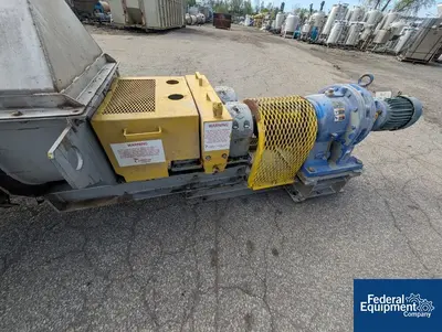 USED Metso Minerals Industries Inc. 12" x 168" Metso HoloFlite Twin Screw Dryer, S/S