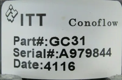 NEW ITT GB52XC1905 PISTON ACTUATOR PULSAFEEDER