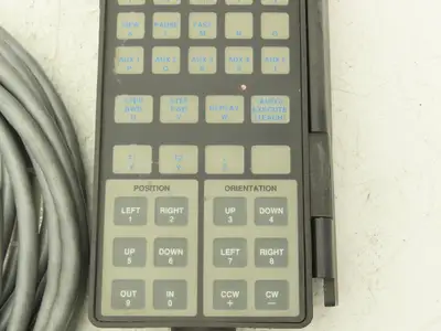 Cincinnati Milacron 3-424-1993A CNC HMI Teach Pendant Operator Control 20' Cord