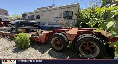 Used 1989 TALBERT TD-35-SHRG1 Lowboy Trailers New York US | Proxy Equipment #1388833
