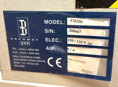 USED BRONWAY CD200