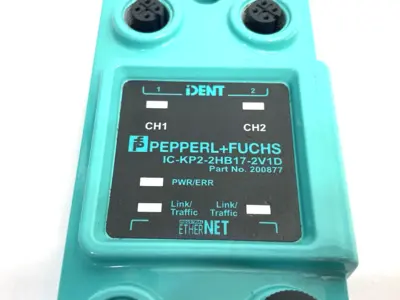 USED PEPPERL+FUCHS RFID EVALUATION UNIT IDENTCONTROL COMPACT CONTROL INTERFACE