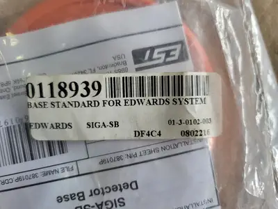 NEW EDWARDS SYSTEMS TECHNOLOGY SIGA-SB