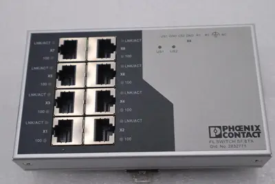 Phoenix Contact FL Switch SF 8TX Eight Port Industrial STOCK K-95C