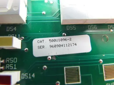 Kent 500U1096-2 1900R Chart Recorder Digital Display Circuit Board