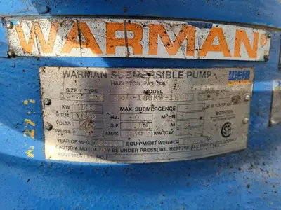 Used 2012 WARMAN 440-186KW-1200 Parts (Hydraulics and Pneumatics) British Columbia CA | Lenmark #257889