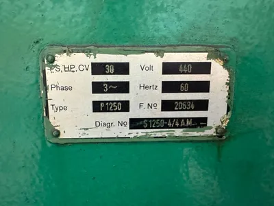 USED PFAUTER P1250