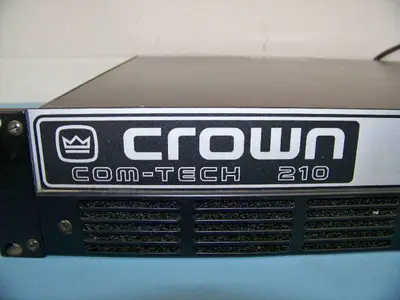 Crown COM-TECH 210 Power Amp / Amplifier