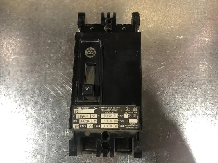 Used WESTINGHOUSE FB2050 Switchgears British Columbia CA | Lenmark #244428