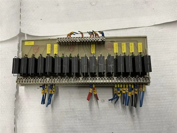 Used WIELAND BAMBERG RELAISBAUSTEIN 16-SS AC/5 DATEN Misc Electrical & Power Parts BE | Apt International N.V #363937