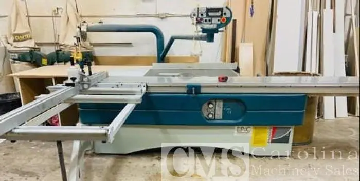 Used 1999 PAOLONI SLIDING TABLE SAW Woodworking Table Saws | CAROLINA MACHINERY SALES #421231