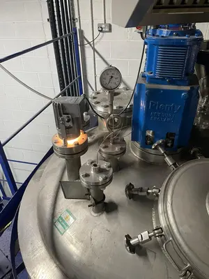 4,000L S/S JKTD Vertical Reactor 4 kw