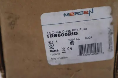 MERSEN FUSE TRS400RID TRI-ONIC CLASS RK5 FUSE NEW IN BOX #3516A