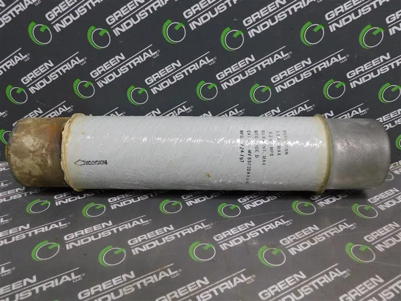 Bussman MV55F1DAX65E Fuse 5.5kV Max. 65E Amps 50kA Int. Max. Used