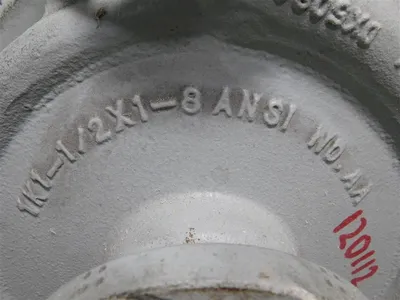 Duriron Co. Inc. 1.5X1-8/65 Centrifugal Pump Shaft Dia 0.876" Shaft L 2.25" Used